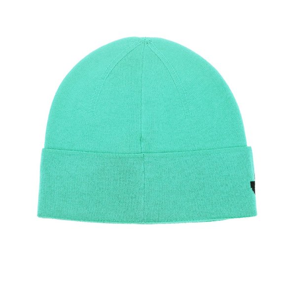 Givenchy Unisex Split Logo Wool Beanie Turquoise Blue - Picture 2 of 3